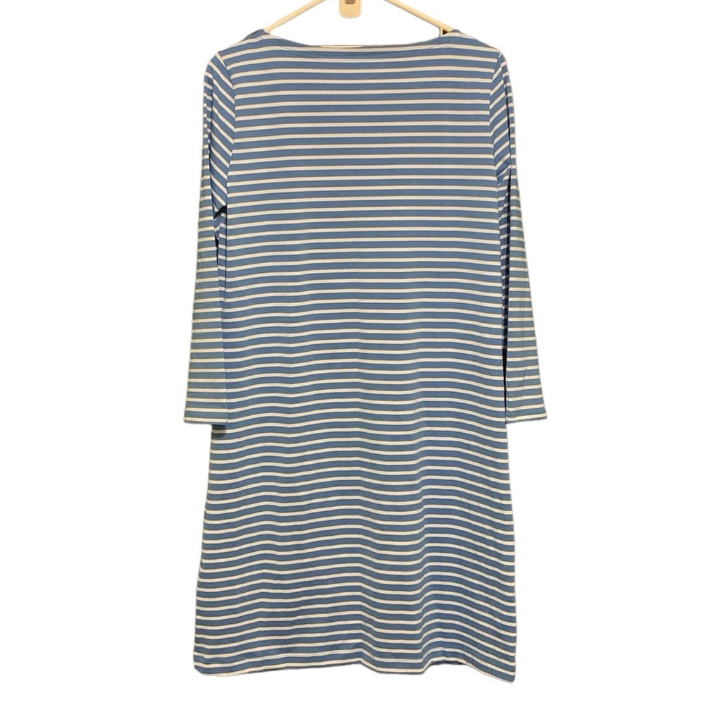 Vineyard Vines Lightweight Sankaty Strip Boatneck Shift Dress - Picture 13 of 13